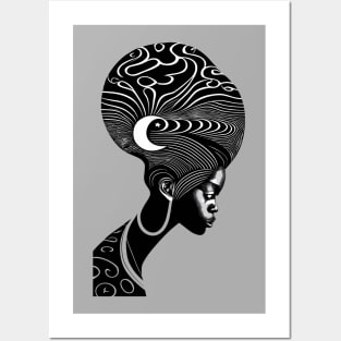African Goddess Posters and Art